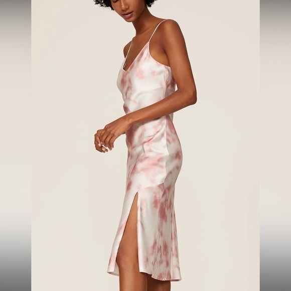💕 Pink Tie Dye Midi ‘Paige’ Dress by Willow - Size Small - Picture 1 of 12